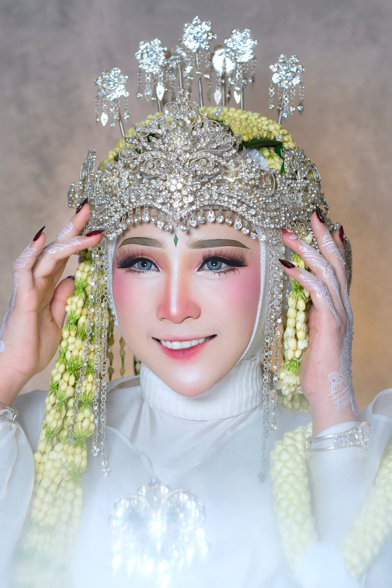 Foto desi riyani & muhamad arif idris